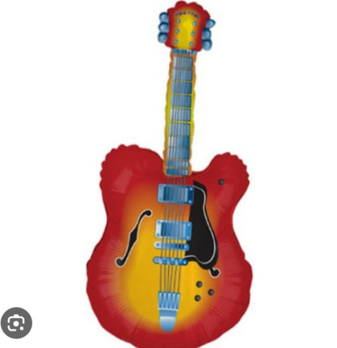 HELIUM BALLOONS CODE “GUITAR” 35”/89 ITALIAN BRAND