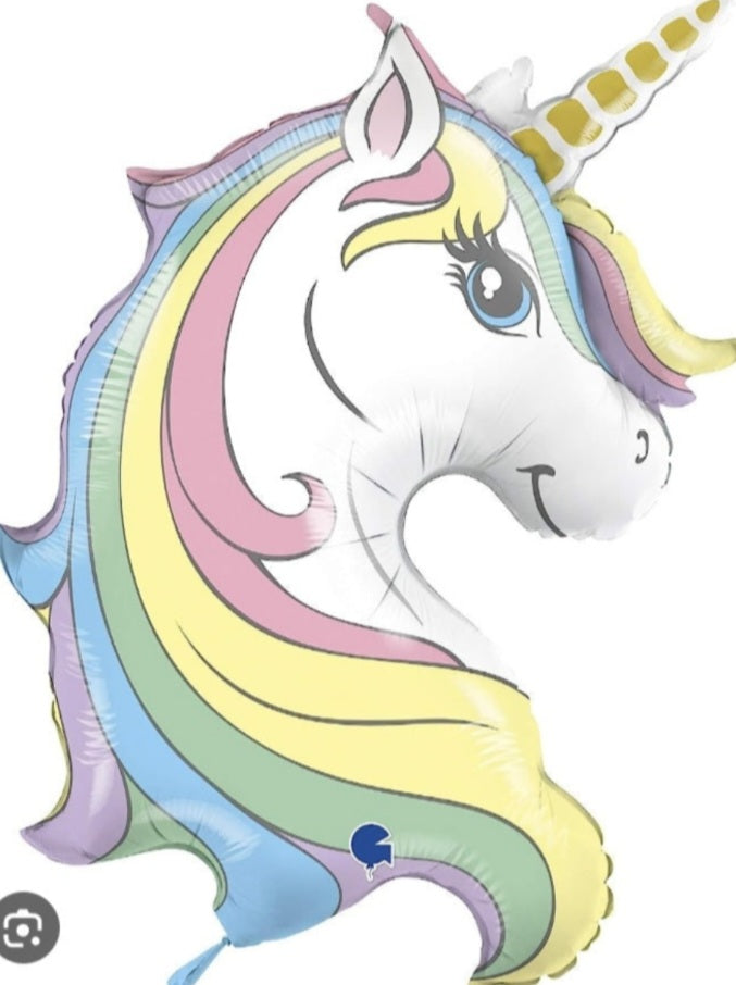 HELIUM BALLOONS “MACARON UNICORN HEAD” #8