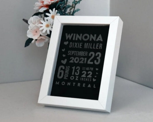 White frame rent (D-0004)