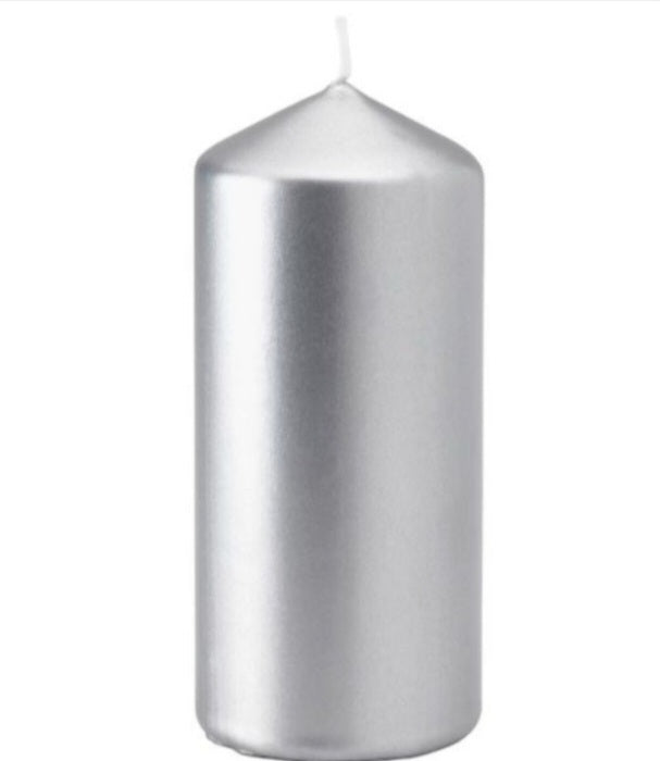 Silver candle CH-0011