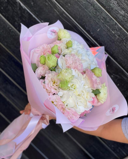 Flower pink mix bouquet