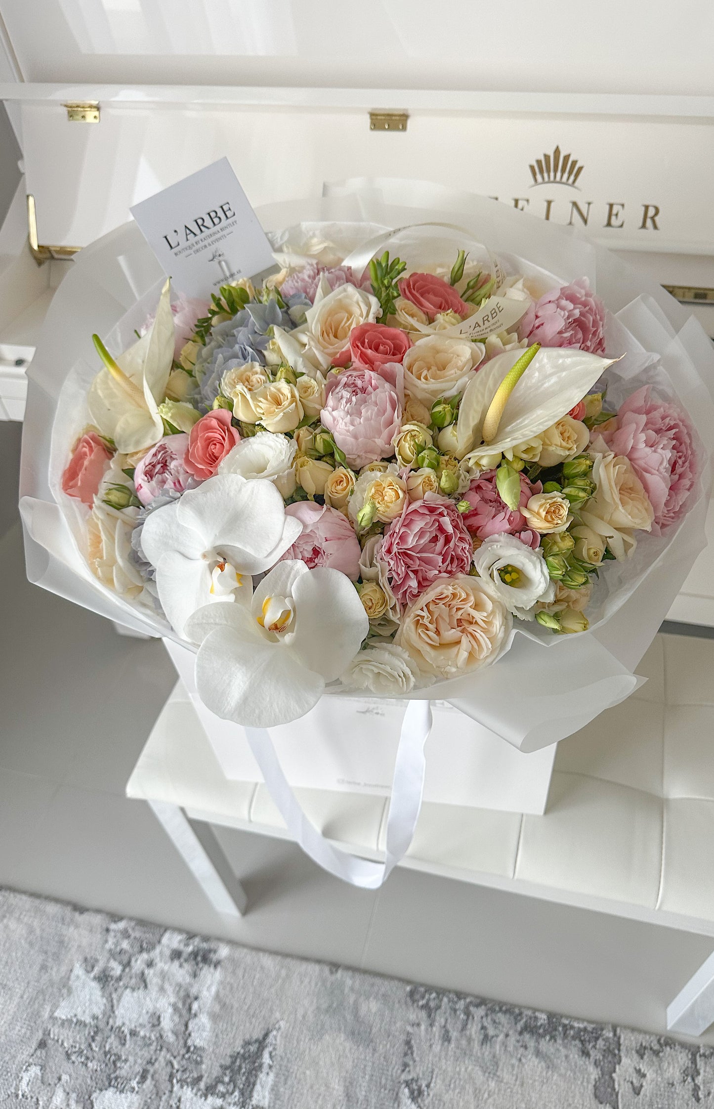 Mix flowers bouquet “Fusion”