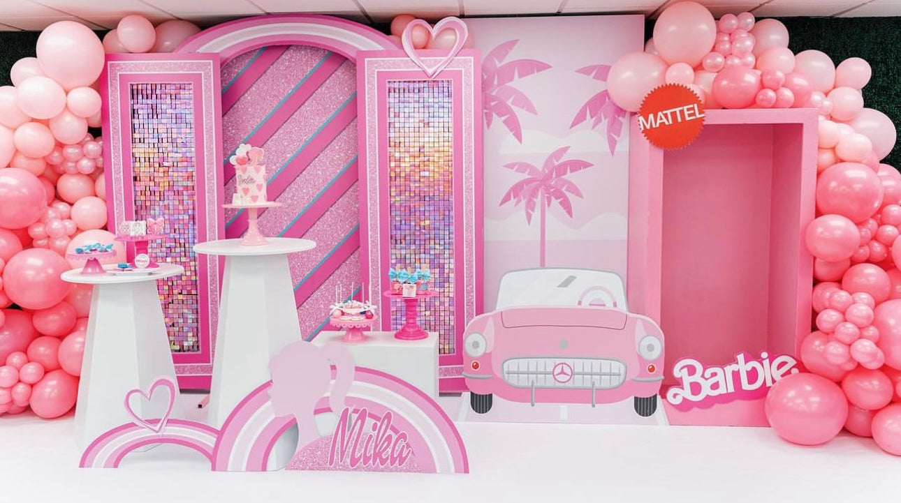 Barbie Birthday party Dubai option 3 (Decor rent)