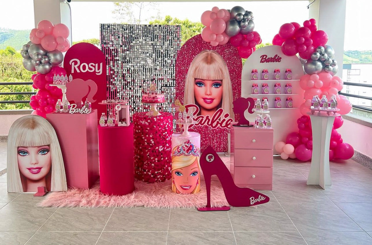 Barbie birthday Dubai option 2 (Decor rent)