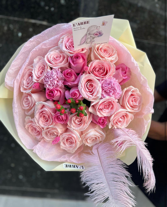 Pink flower mix “Aloni”