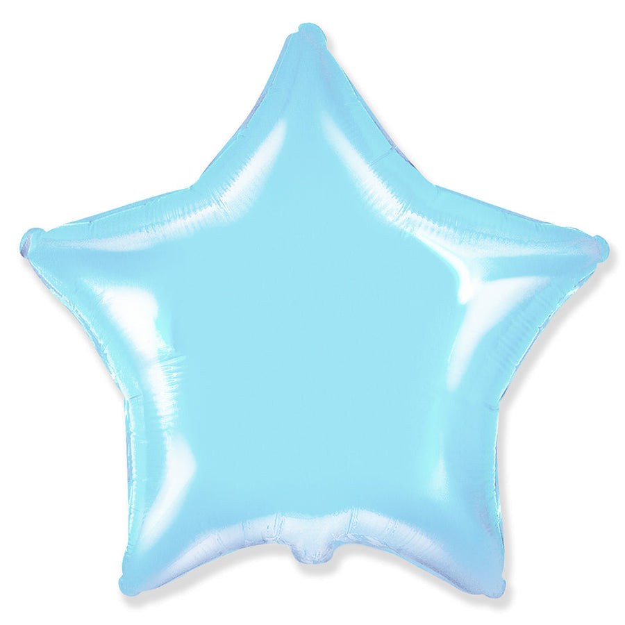 Pearl Light blue star 18"