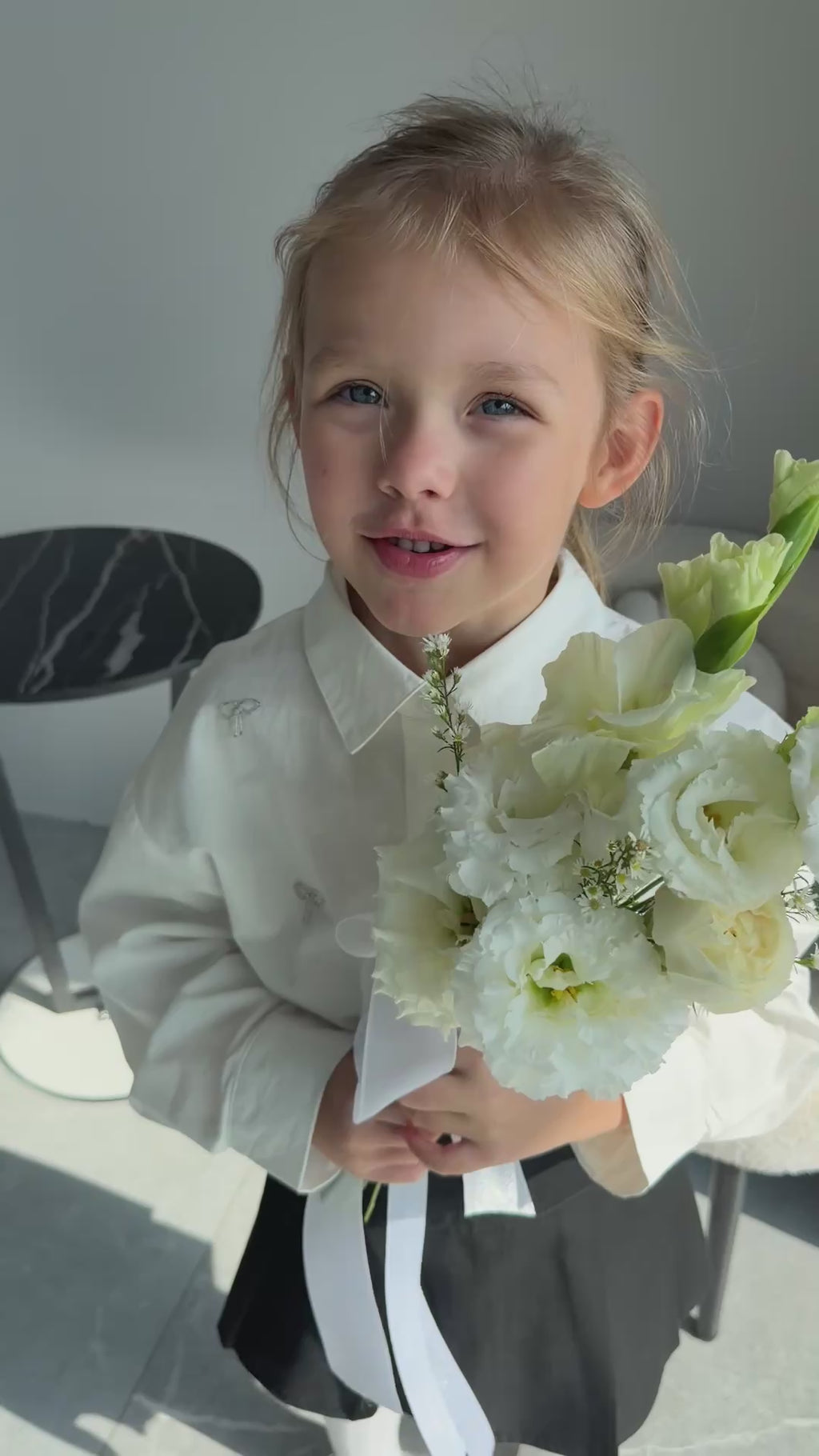 FLOWERS BOUQUET WHITE “SOLITE”