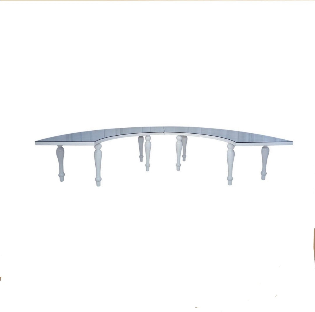 Белый стол типа 3 (аренда)