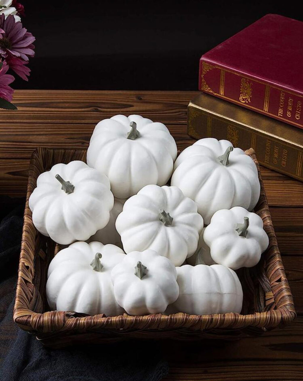 White pumpkin Emmi (decor rent) D-0013