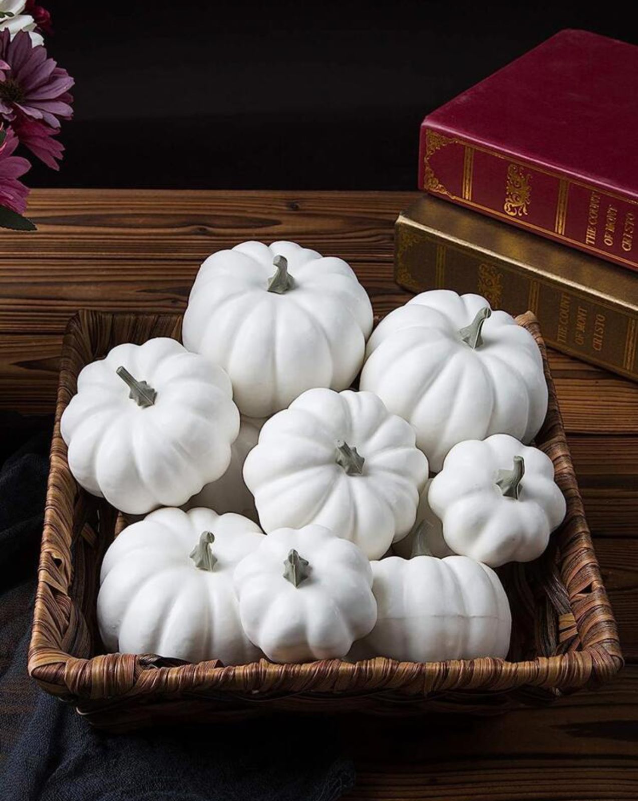 White pumpkin Emmi (decor rent) D-0013