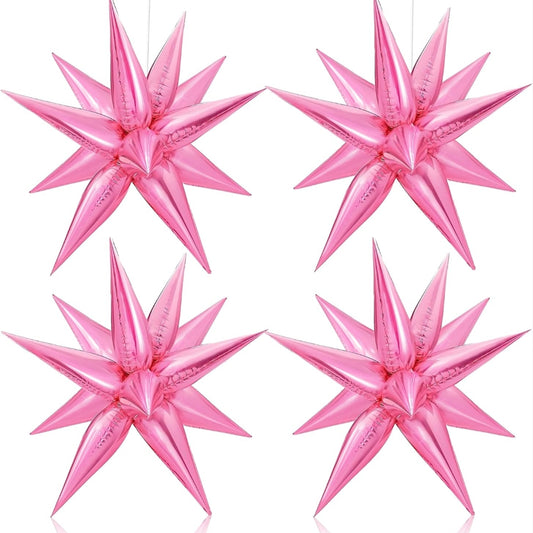 26' Point Star pink #032