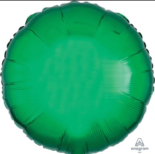 Round Green Foil 18' #028
