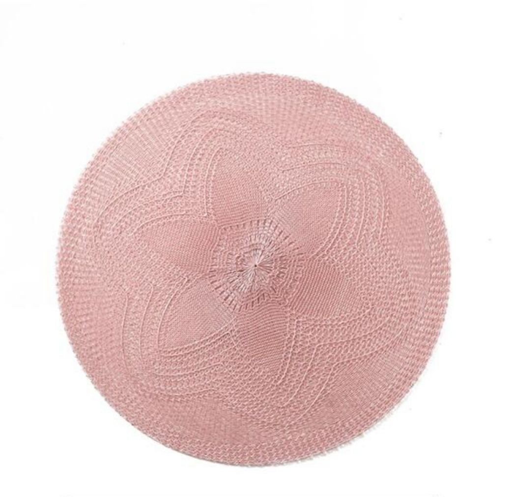 Anita placemat light pink rent PM-0011