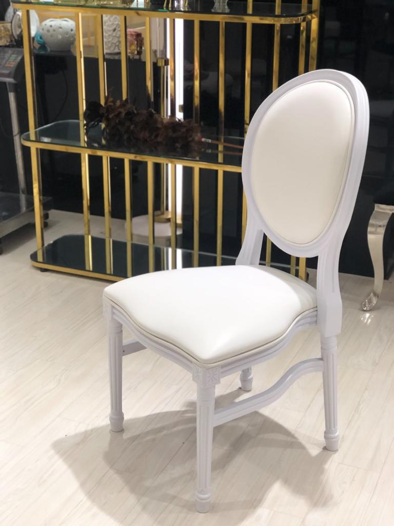 Dior transparent or white chair rent