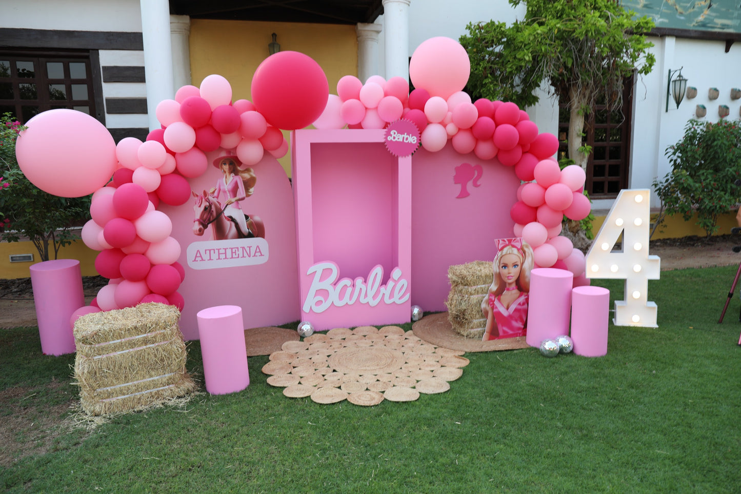 Photozone "Barbie" decor rent