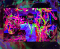 Neon paper disco (30 minutes)