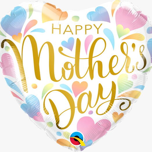 HELIUM BALLOON “HAPPY MOTHERS DAY” 18"