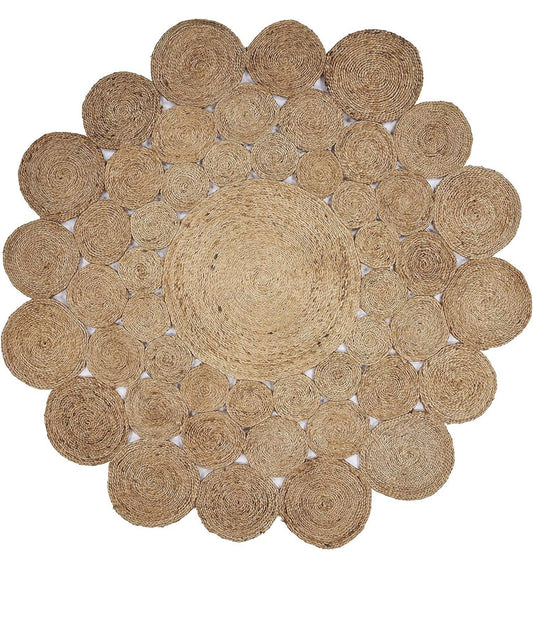 Jute rug rent TD-045