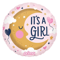 HELIUM BALLOON “ITS A GIRL” 18" PRIMA