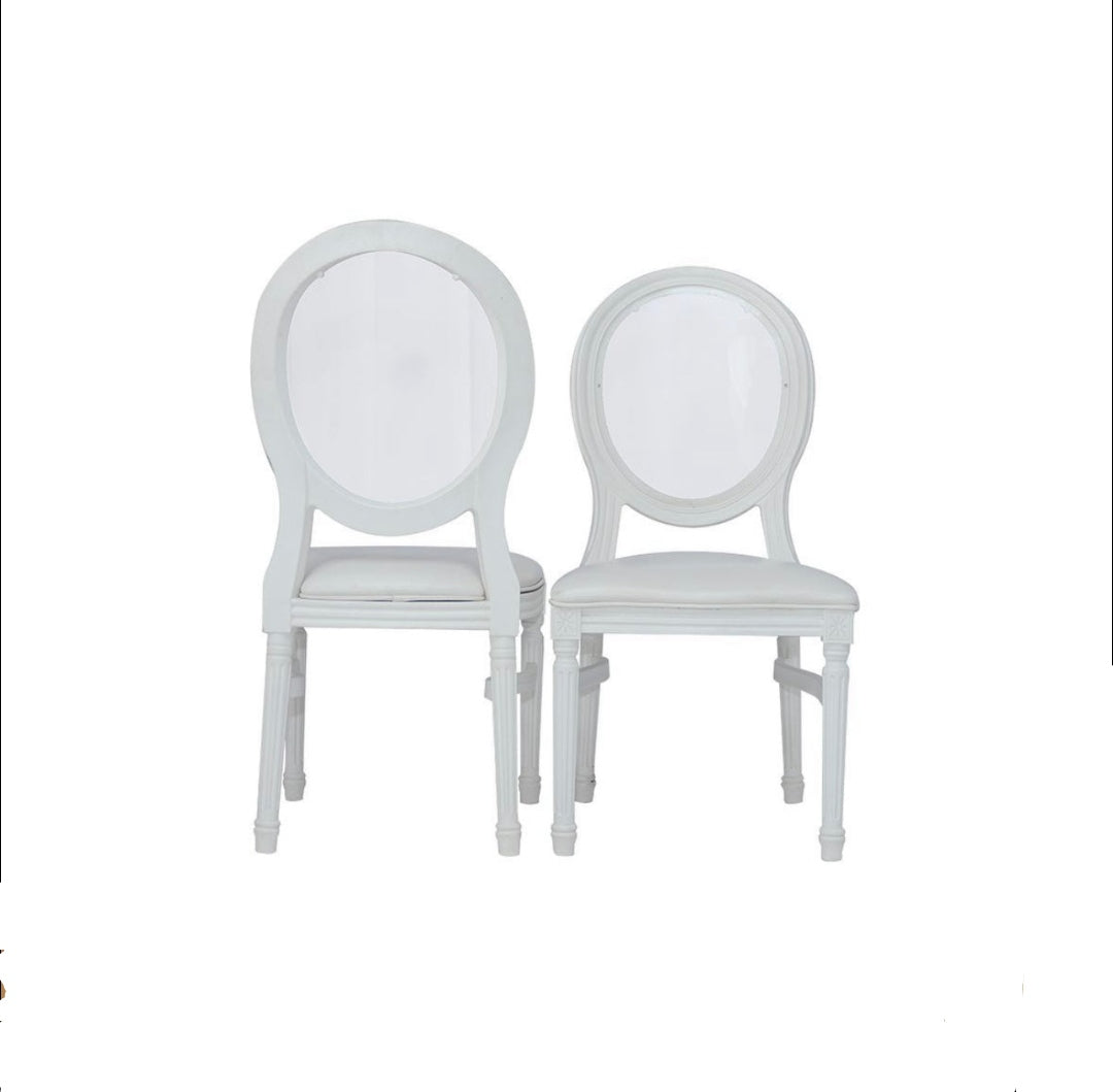 Dior transparent chair rent