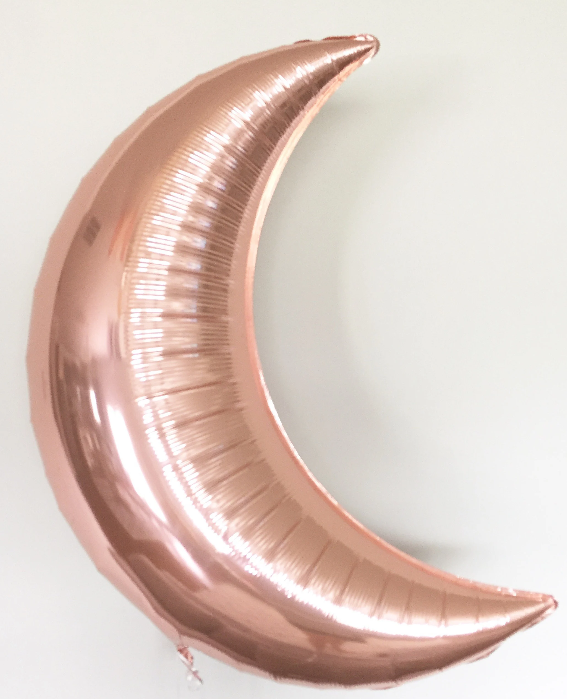 Hellium balloon “Moon Rose gold” 81cm