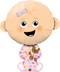 HELIUM BALLOON “BABY GIRL BIG SIZE” 74 CM