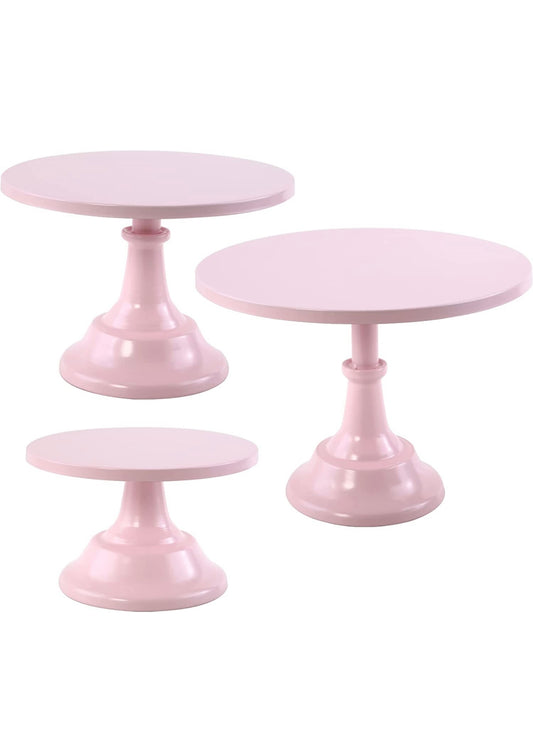 3 pieces Pink cake, cupcakes holder (rent) CH-0001