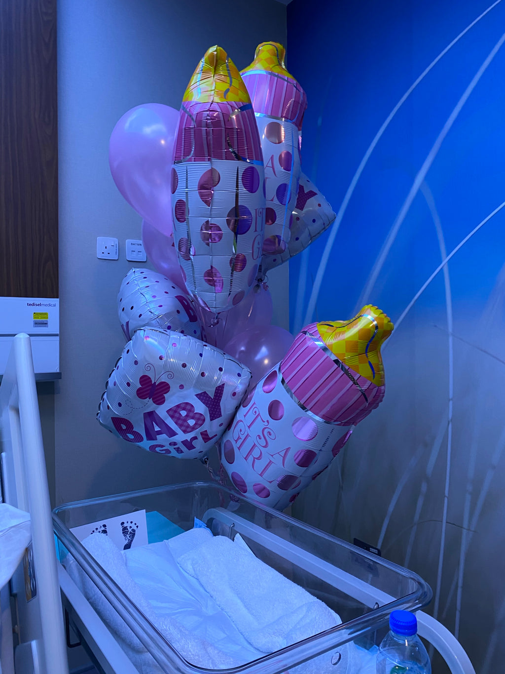 HELIUM BALLOONS “BABY GIRL” (0079)
