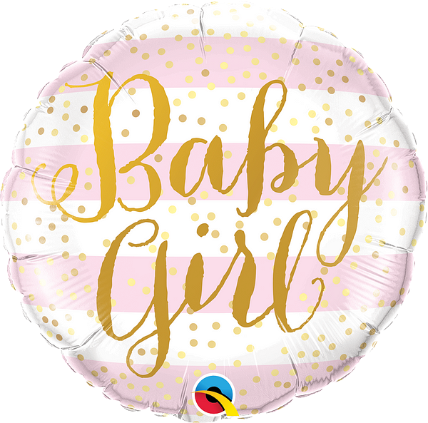 HELIUM BALLOON “BABY GIRL”