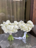BRIDAL FLOWERS BOUQUET WITH EUSTOMA 1 PC