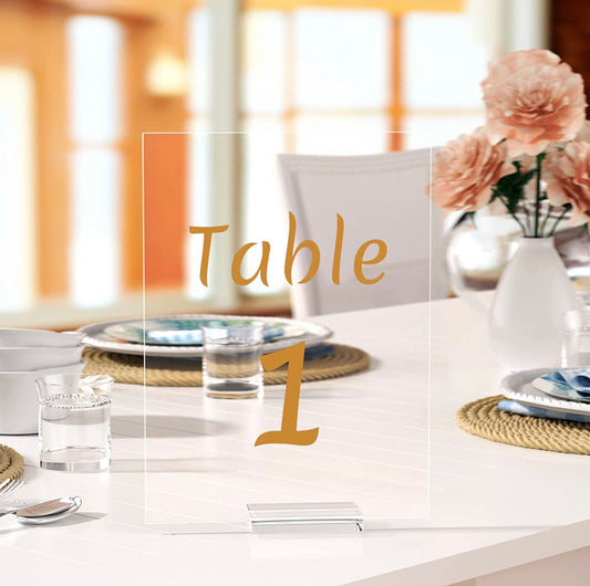 Table sign (rent)