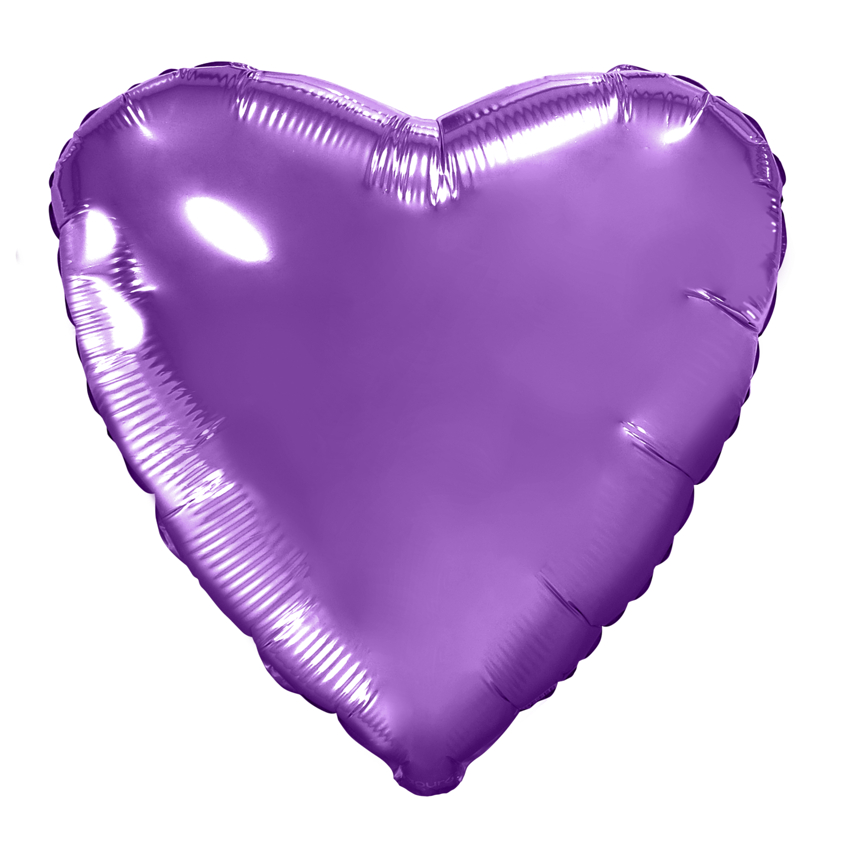 HELIUM BALLOONS  “DARK PURPLE HEART”