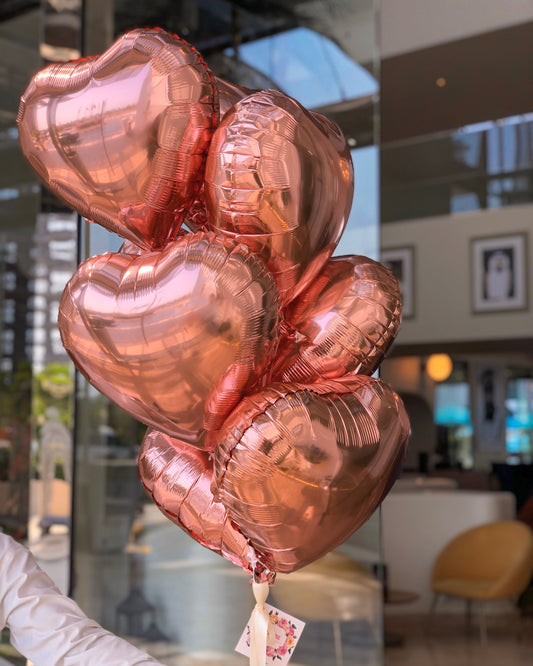 Foil balloons (any color can change) ♥️💗(0011)