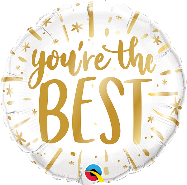 HELIUM BALLOONS “YOU ARE THE BEST” AMERICAN BRAND