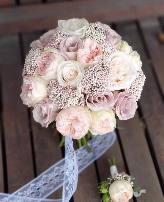 Bridal with rice flowers 🌸