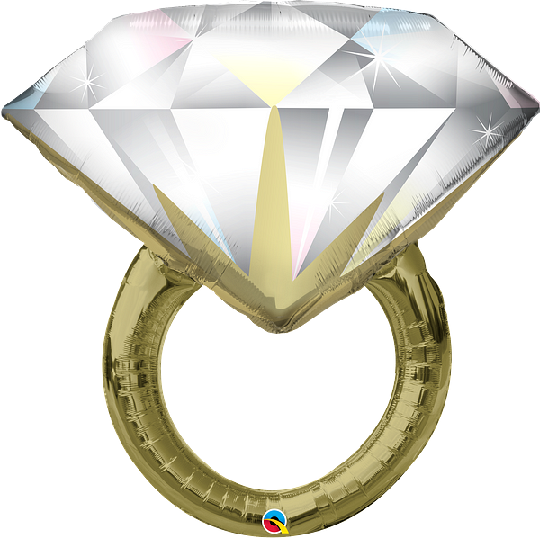 HELIUM BALLOON “GOLD RING”