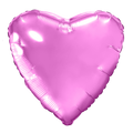 HELIUM BALLOON “DEEP PINK HEART” 18 INCH PREMIUM