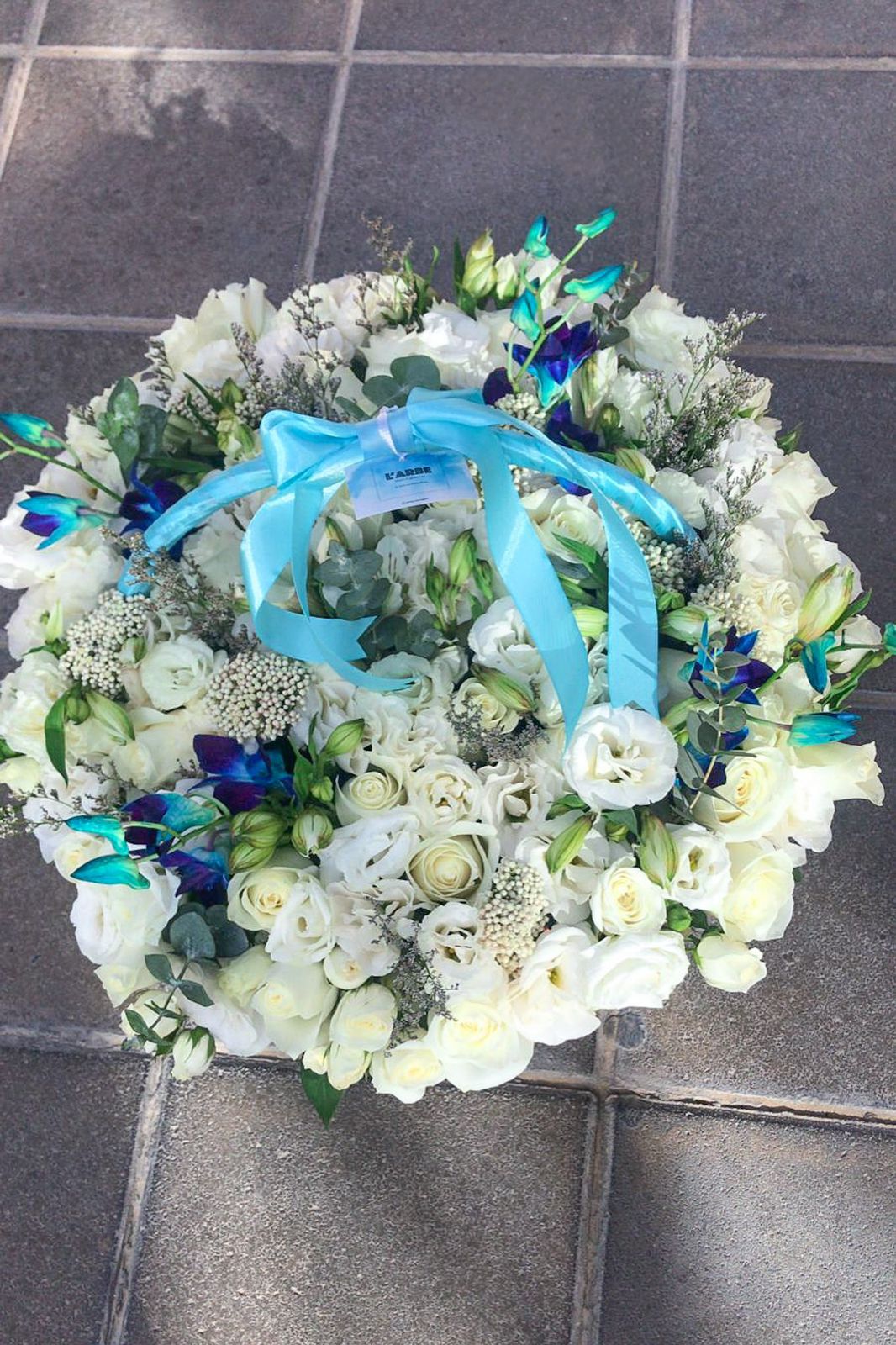 Mix flowers Basket “Aurora”