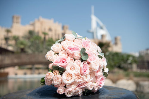 BRIDAL FLOWERS BOMBASTIC ROSES