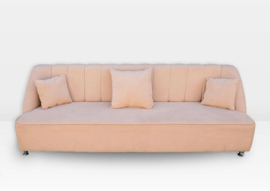 Peach sofa (decor rent)