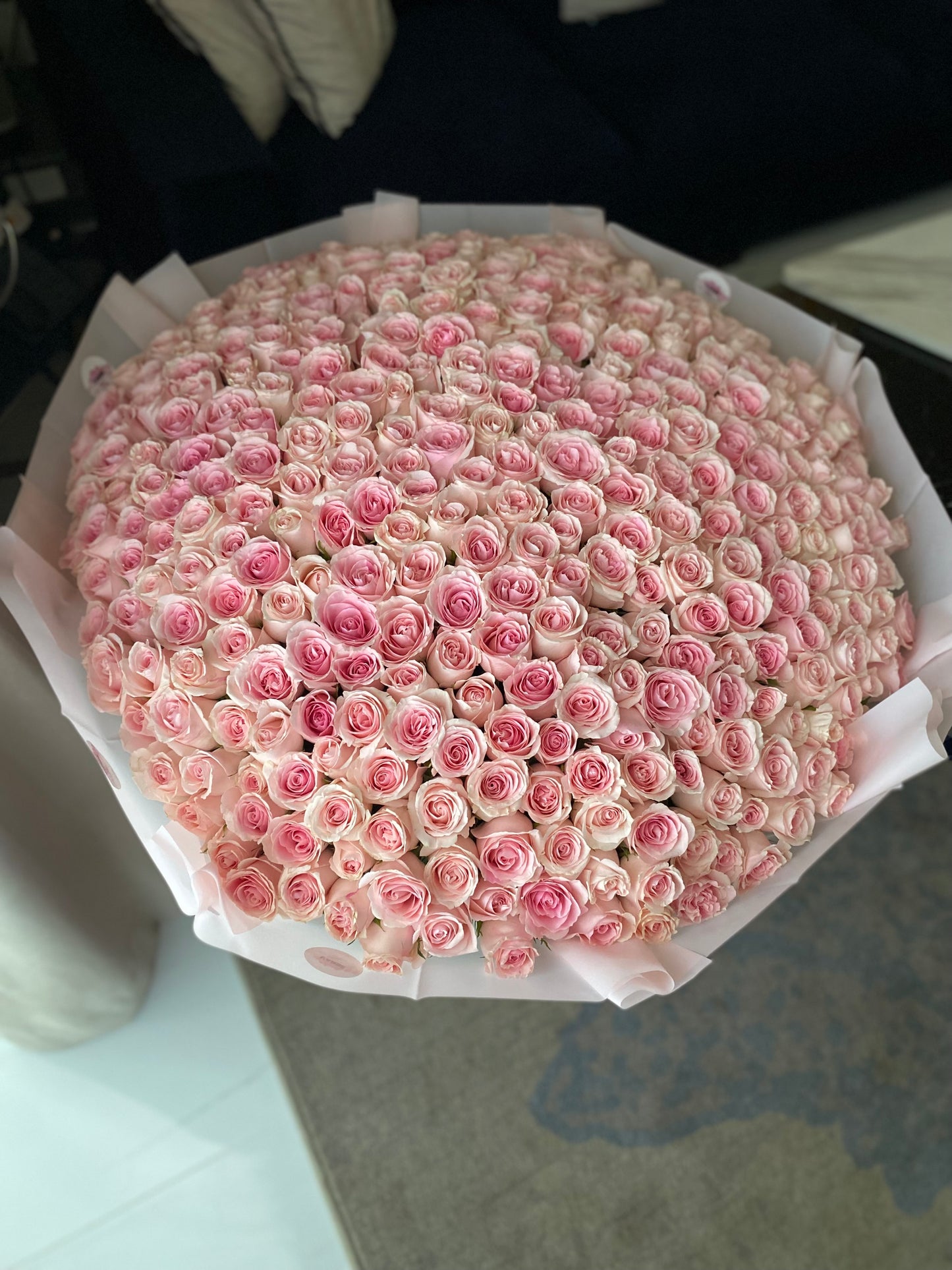 Light Pink roses 401 pcs