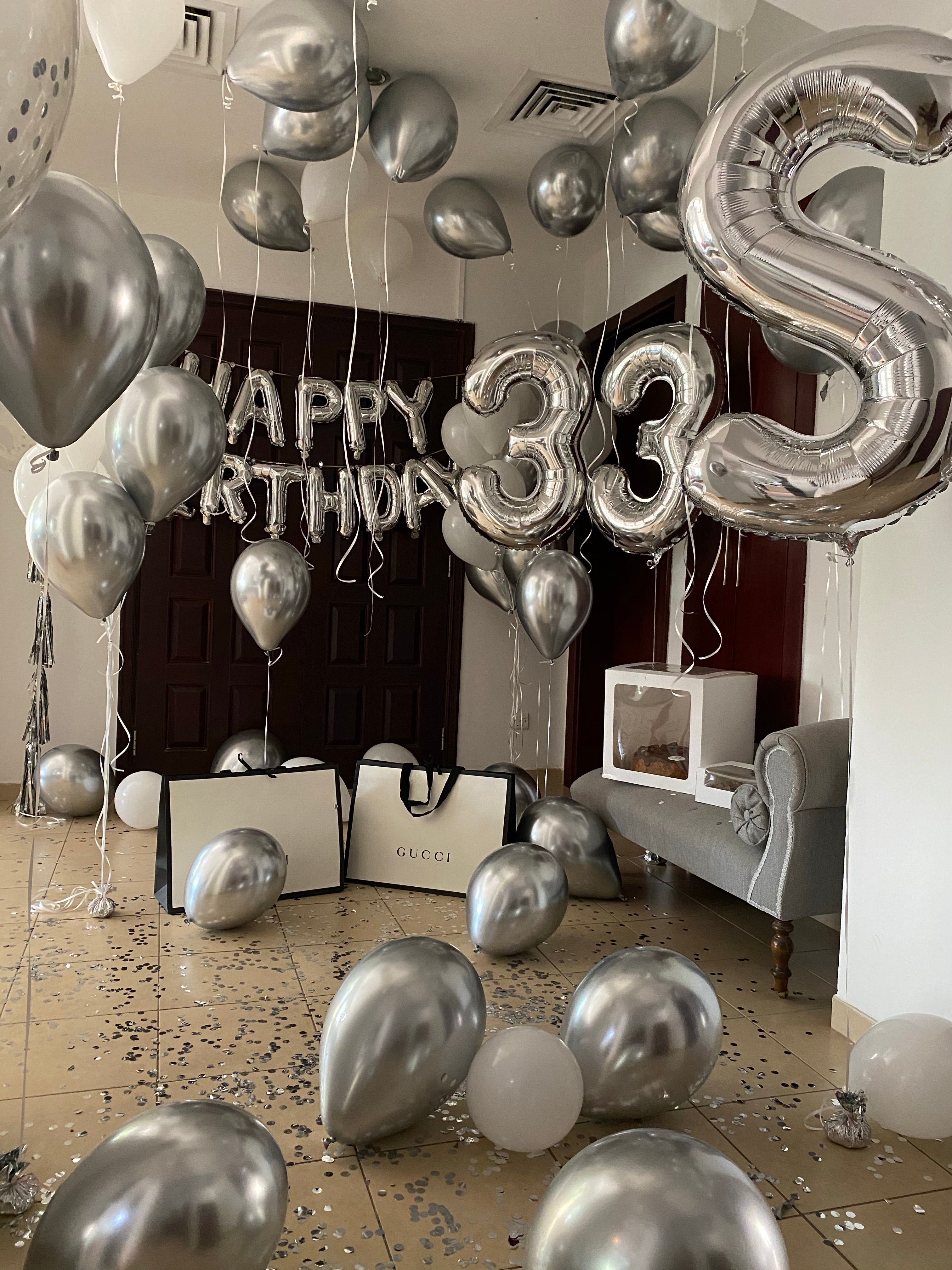 HELIUM BALLOON ROOM DECORATION