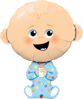 HELIUM BALLOON BABY BOY 38" 97CM