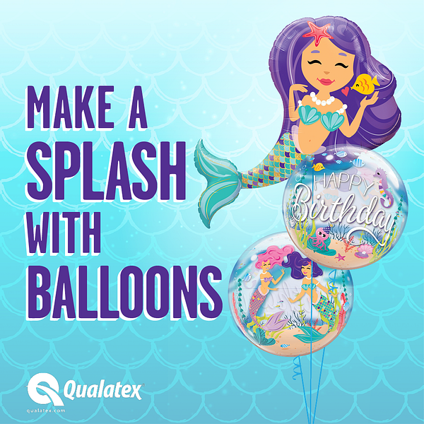 HELIUM BALLOON “MERMAID”