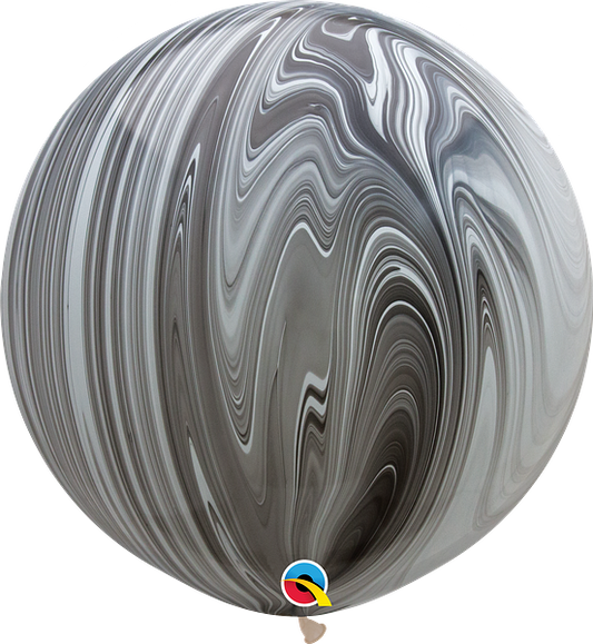 Black White Super Agate 11 American brand Big size