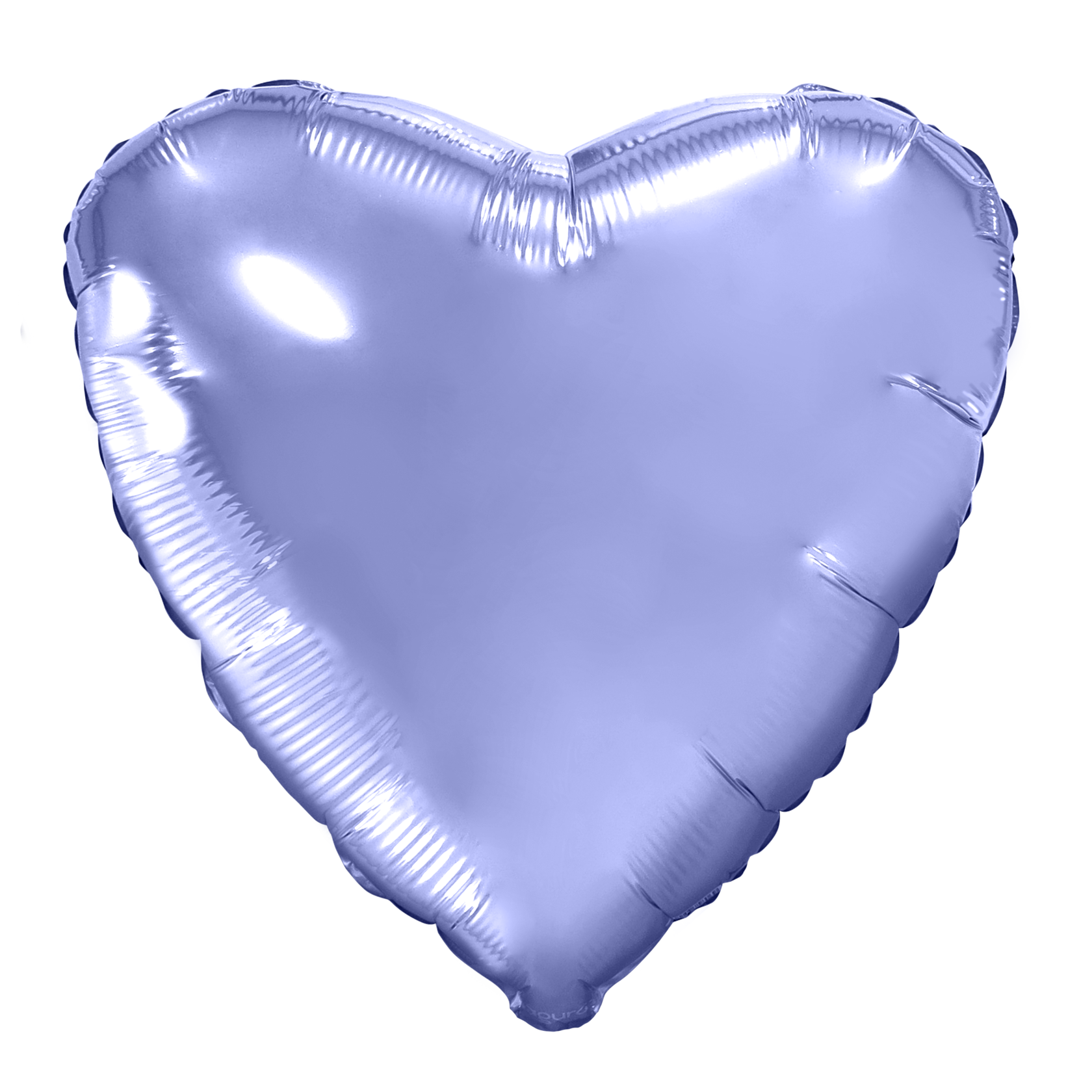 HELIUM BALLOON “LIGHT PURPLE HEART”18 INCH PREMIUM