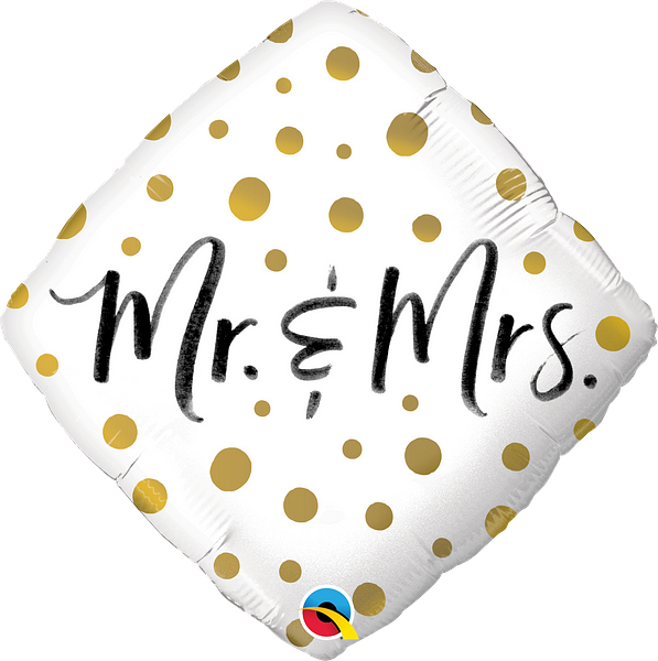 HELIUM BALLOON MR&MRS
