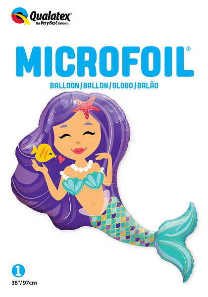 HELIUM BALLOON “MERMAID”