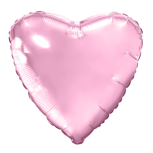 Light pink heart Premium 18 inch