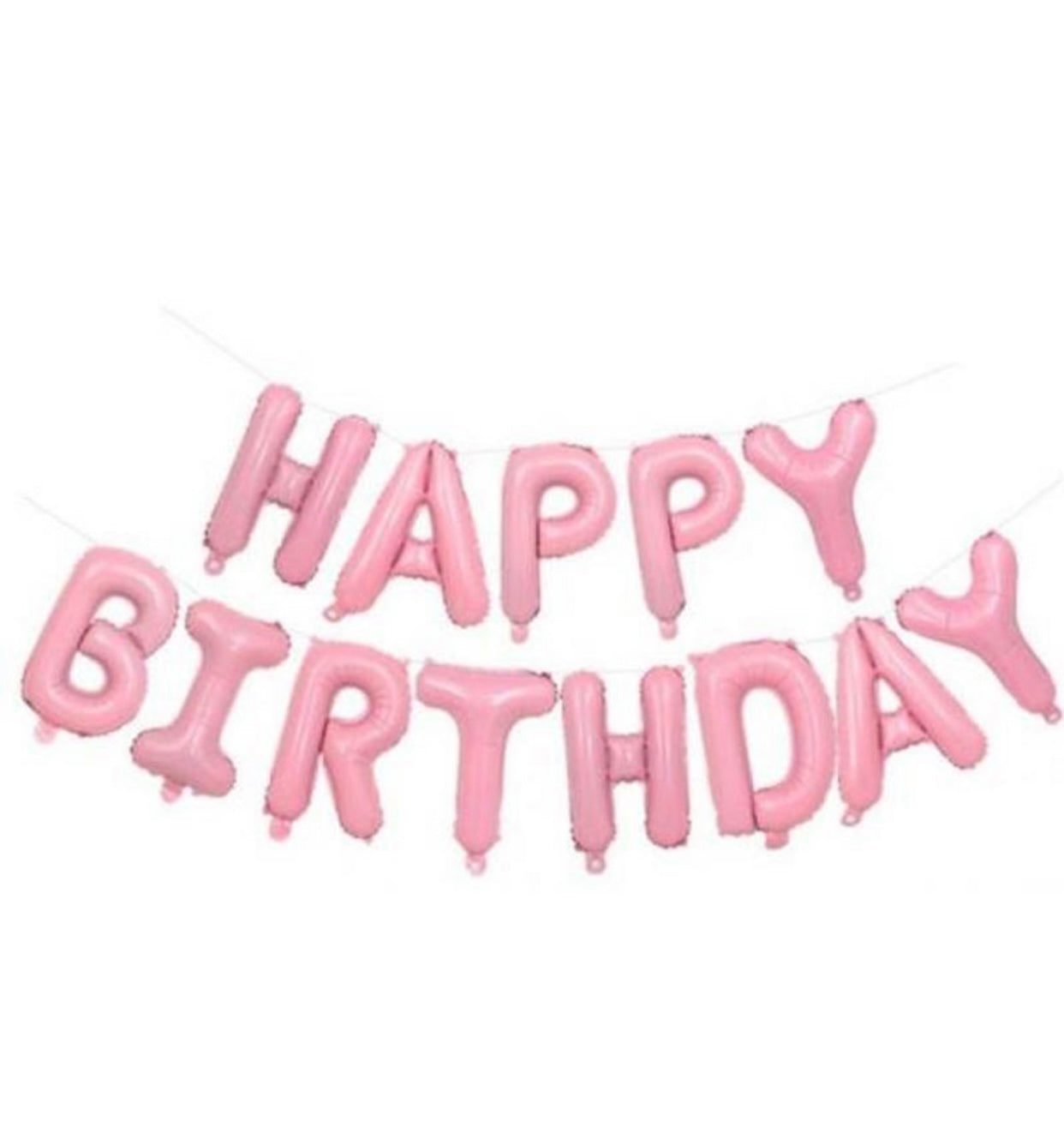 HELIUM BALLOONS “WALL HAPPY BIRTHDAY PINK”